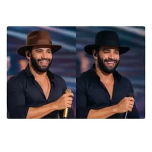 Chapéu Country Sertanejo Estilo Gustavo Lima , Moda Boiadeira Masculino e Feminino