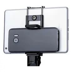 Adaptador Suporte Tripé Para iPad Tablete Celular 1/4 Rosca