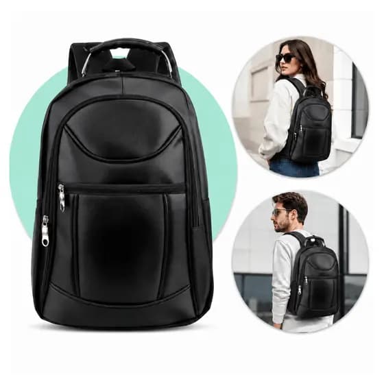 Mochila Unissex Impermeável Reforçada Aço Escola Notebook Masculina e Feminina Juvenil