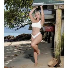Biquíni Asa Delta Biquíni Um Ombro Só Biquíni Tanga Cavada Biquíni Sensual  Blogueira