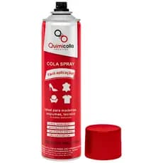 Cola Spray Quimicolla 500ml Tapeceiro Madeira Espuma Acústica E Tecido