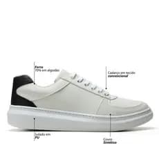 Sapatênis Casual Tênis Sola Alta Confortável Envio Imediato Promoção Moderno Style