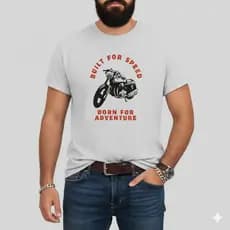 Camiseta Masculina Moto Motociclista Motors 100% Algodão Estampa DTF Premium Envio Imediato Tshirt Homem