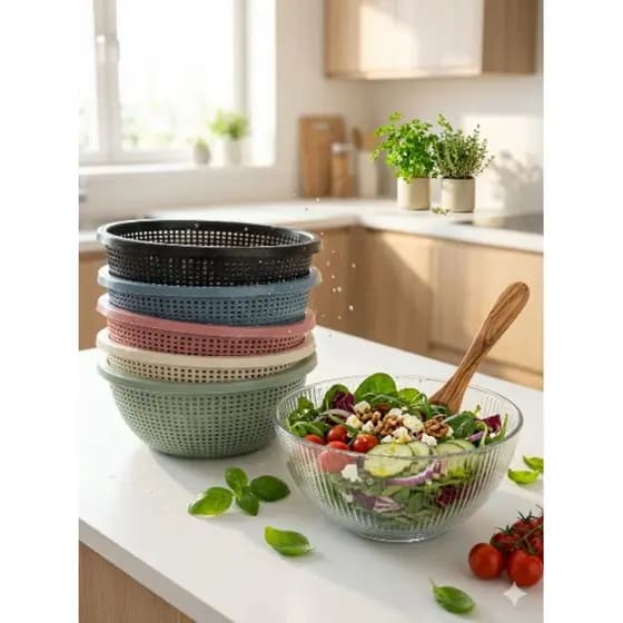 Escorredor Macarrão/Arroz/Saladas Plástico