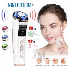Mini Hifu 4 Original micro-Foco Ultrassônico 2 Facas Ultrassônicas Massagem anti-Envelhecimento