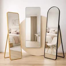 Espelho Corpo Inteiro Grande 1,46m Blogueira Decoração Quarto Sala Moderno