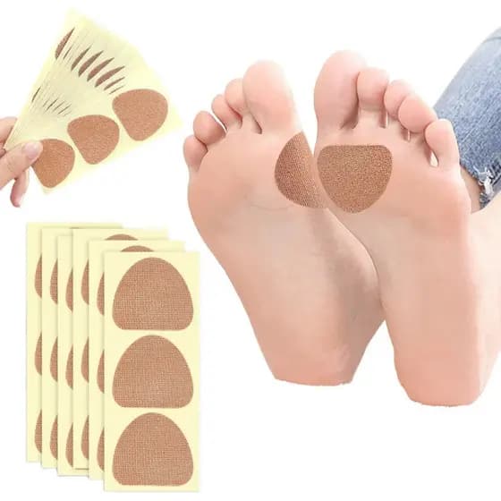 15 adesivos de proteção para os pés, usados para proteger as solas dos pés de calosidades, prevenir atrito e hidratar a