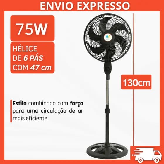 Ventilador Coluna Torre Silencioso Pedestal Industrial Oscilante Bivolt Doméstico Potente Barato