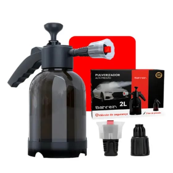Pulverizador Borrifador Alta Pressão Snow Foam 2L Com 3 Bico Pulverizador Borrifador  Envio Imediato