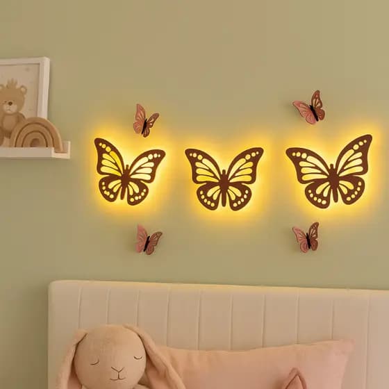 Borboleta De Led Natalina 
Borboleta de Led para Árvore de Natal Borboletas de Led para Decoração