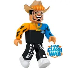 Boneca Roblox Articulado de Vinil Luan Clash War Algazarra