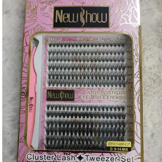 Cilios New Show Eyelash Extension 20P-0.1-40P-0.07 (404)