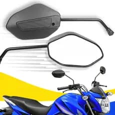 Par Retrovisor Moto Honda Cg Titan Fan Start 125 150 160 Universal Modelo Original Honda 10mm