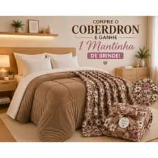Kit de Coberdron Mais Mantinha Presente Quentinha dia dos Namorados Inverno fofinho resistente