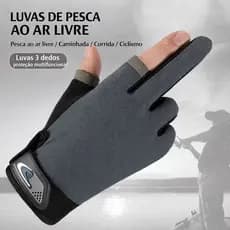 Luvas De Pesca E Ciclismo Masculinas/Femininas – Proteção Solar De Meio Dedo De Seda Gelada Respirável Para Motocicleta