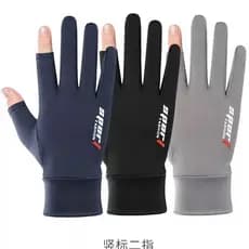 Luvas De Corrida De Motocicleta Com Proteção UV-Design Ventilado Antiderrapante Para Corridas/Comutação Em Estradas Trop