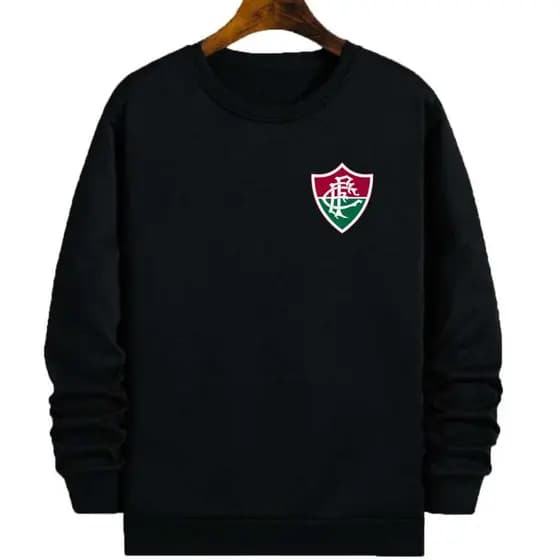 Careca Blusa Sem Capuz Fluminense Moletom Masculino Feminino Promoção