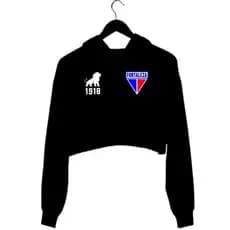 Cropped Fortaleza Com Capuz Feminino Promoção