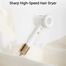 Secador de cabelo afiado de alta velocidade, Plasma doméstico, cuidados com o cabelo, secador de cabelo, alto vento, sec