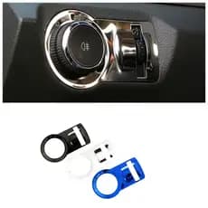 Aço Inoxidável Interruptor Do Farol Carro Capa Guarnição Adesivo Para Chevrolet Cruze Sedan Hatchback 2009-2012 2013 201