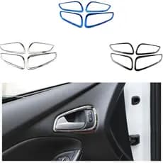 Adesivo Protetor De Maçaneta De Porta De Carro Para Ford Focus 3 MK3 2014 2015 2016 2017 2018 LHD Decoração Interna Capa