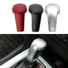 Cabeça De Engrenagem Do Carro Botão De Mudança Alça Capa Guarnição Adesivo Para Mazda CX4 CX5 CX8 CX9 Axela 2014-2021 Ab