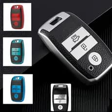 TPU Couro Carro Inteligente Chave Caso Capa Escudo Saco Protetor Para Kia Ceed Rio5 Sportage R K3 KX3 K4 K5 Sorento Cera