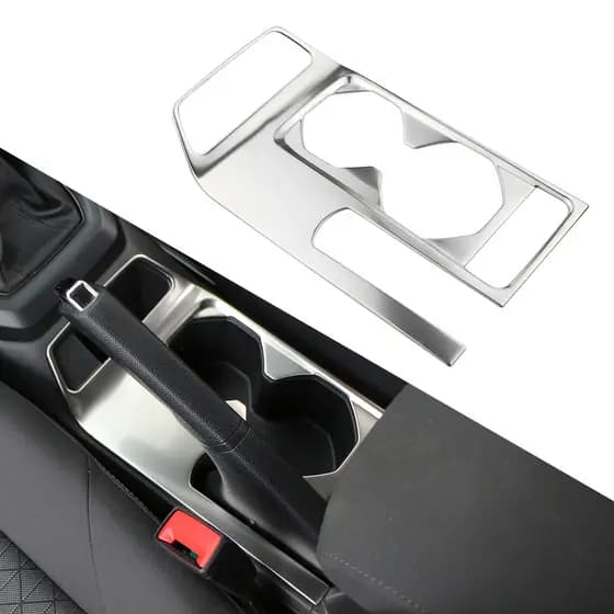 Console Central Do Carro Painel De Copo De Água Adesivo Guarnição Capa Para Volkswagen VW T-Cross Tcross 2018 2019 2020