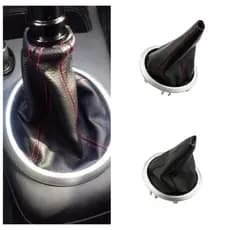 Couro Botão De Mudança De Engrenagem Do Carro Gaiter Boot Capa Colar Para Suzuki Swift SX4 Alto MT 2005-2014 2015 2016 A