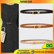 MARESOL Cinto Pequeno de Alta Qualidade Decorativo Cinto Jeans 1.4cm
