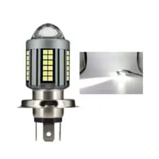 Luz De Projetor LED H4 6500K De Alto Desempenho Para Motocicletas-360 ° Visão