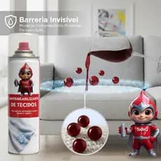 Impermeabilizante de Tecidos 300ml – TudoQ | Evita Manchas e Absorção de Água