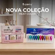 Kit 12 Esmaltes em Gel Magnético Lançamento Olho de Gato Cat Eye Nail Designer Manicure Dafu