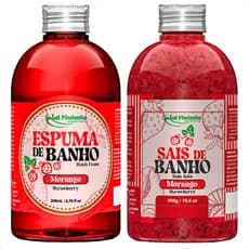 Kit Espuma Sais De Banho Grande Big Banheira Hidromassagem Ofurô Jacuzzi Spa Amor Viagem Chalé Hotel