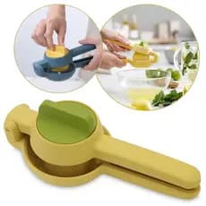 Espremedor Limão Laranja Manual Sistema Giratório Suco Fruta Colorido Limonada