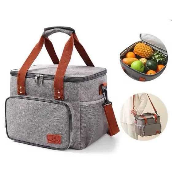 Bolsa Térmica Grande Portátil Marmita Bolsa De Gelo Viagem Piquenique