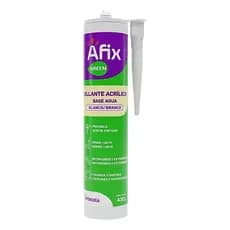 Selante Acrílico Afix Branco 430g Artecola Base D’água Para Fissuras e Acabamento