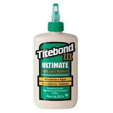 Cola Ultimate Iii Wood Glue Para Madeira 263g Titebond Branco