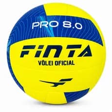 Bola De Vôlei Finta Pro 8.0 Oficial Alta Performance Treino Padrão ou Ultrasoft