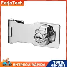 【ForjaTech】Inox Fechos de Refrigerador e Armário, Travas de Segurança à Prova de Crianças, Presente de Natal