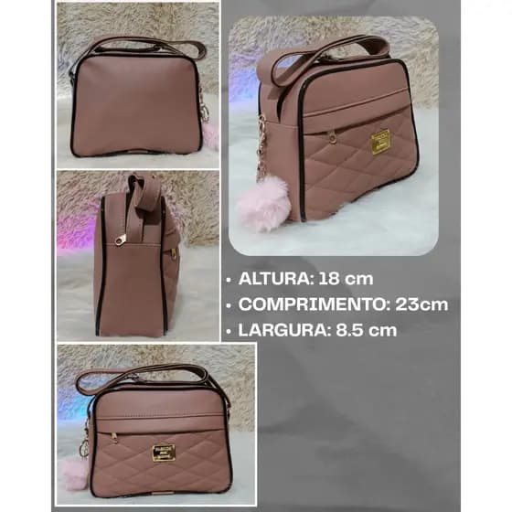 Bolsa Femininas, Bordado Pestanha, Alças Transversais,  Elegantes e Modernas. a Pronta Entrega