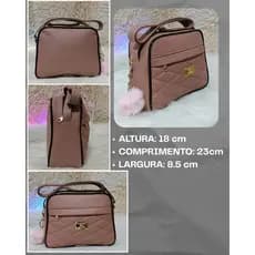 Bolsa Femininas, Bordado Pestanha, Alças Transversais,  Elegantes e Modernas. a Pronta Entrega