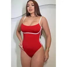 Kit C/3 Body Feminino Bicolor Suplex Bori Com Bojo Alcinha e Sustentação