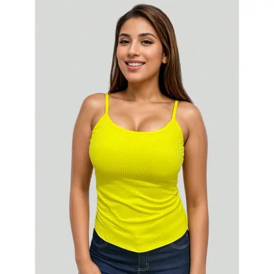 BLUSA RIBANA ALCINHA LISA COM BOJO