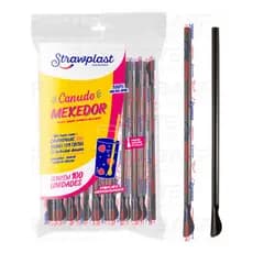 Canudo Colher Mexedor para Drinks , Caipirinha , Sucos .
