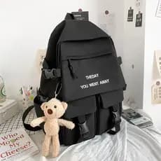 Mochila de escolar nylon casual Feminina/Masculino Menina/Menino BH-11617