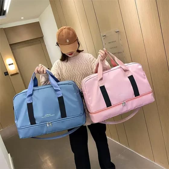 Mala Bolsa Viagem Bagagem de Mão Treino Academia Grande DUPLO