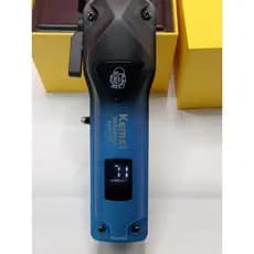 Máquina de cortar cabelo e barba sem fio visor de LED profissional
