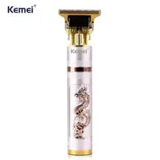 Máquina de Cortar Cabelo e Barba acabamento fazer pezinho profissional Dragão vintage original Kemei KM-762