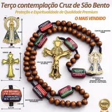 1 a 4 Terços Contemplação Dos Mistérios São Bento Terço Nossa Senhora Aparecida Católico Proteção Fé